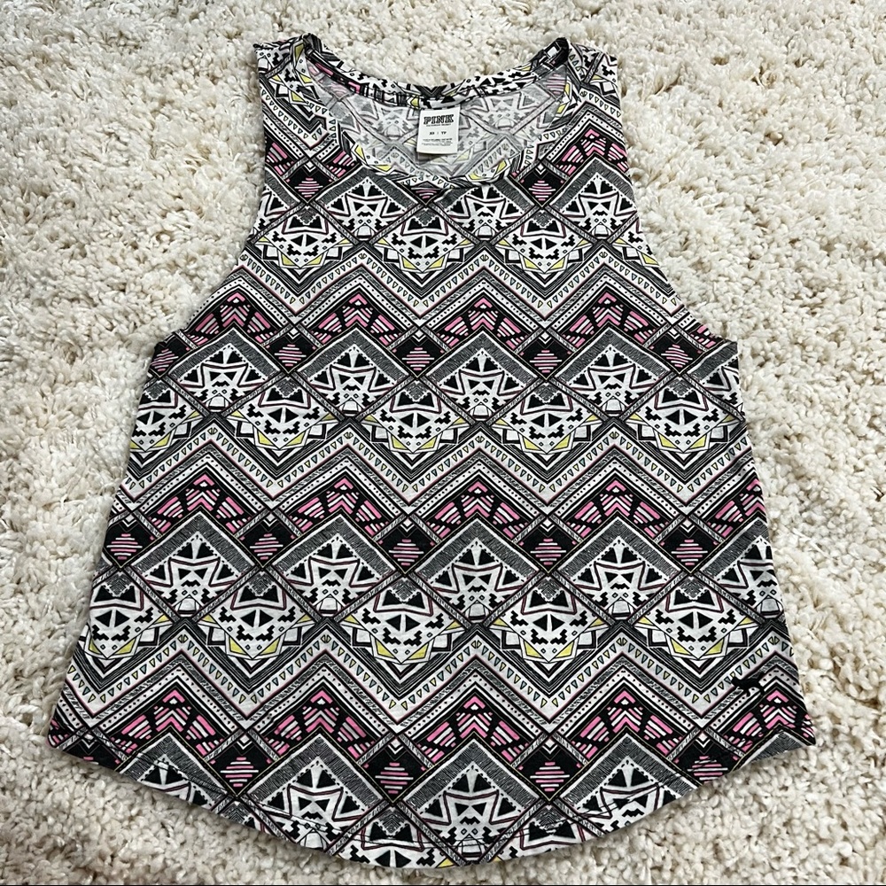 VS PINK Aztec Muscle Tank